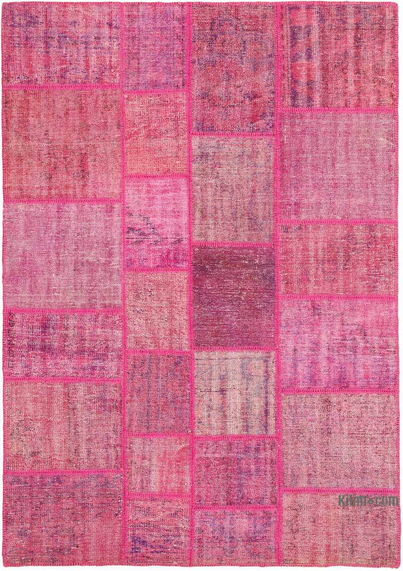 Patchwork El Dokuma Halı - 174 cm x 247 cm - K0064155
