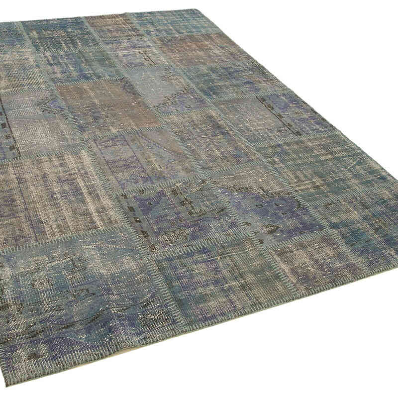 Patchwork El Dokuma Halı - 176 cm x 244 cm - K0064160
