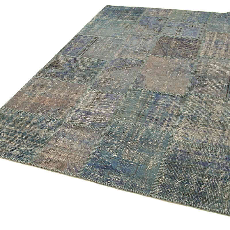 Patchwork El Dokuma Halı - 176 cm x 244 cm - K0064160