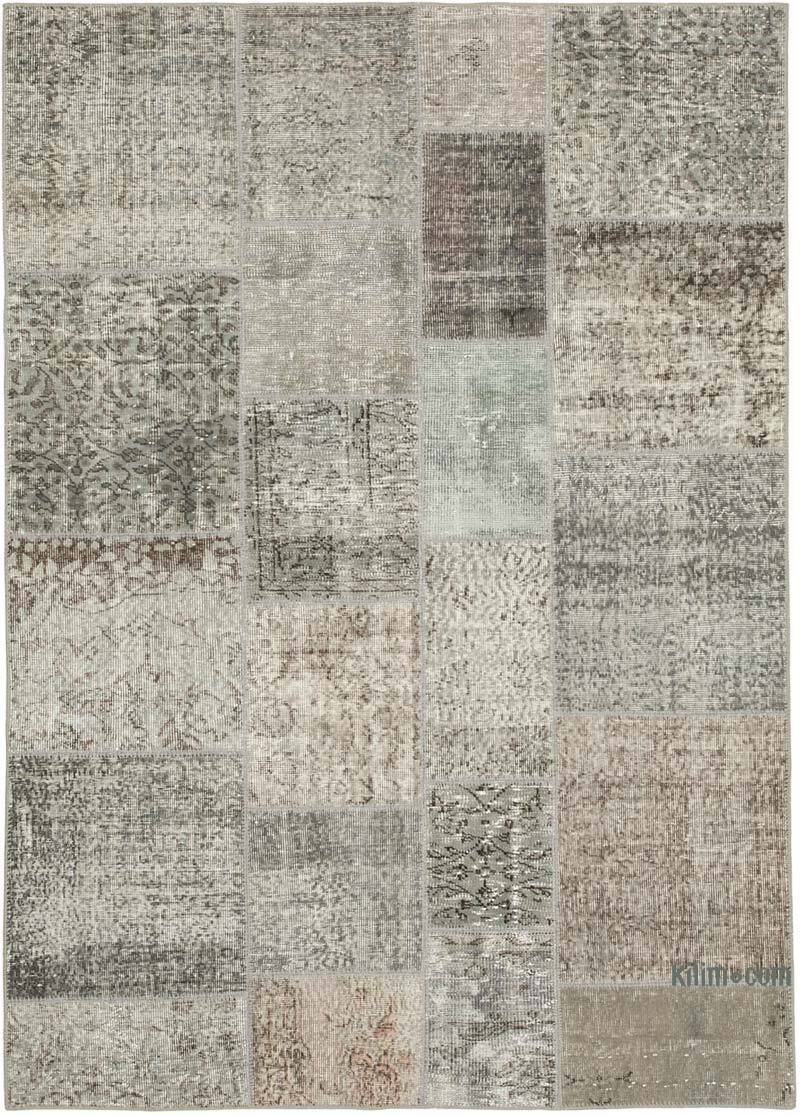 Patchwork El Dokuma Halı - 170 cm x 240 cm - K0064163