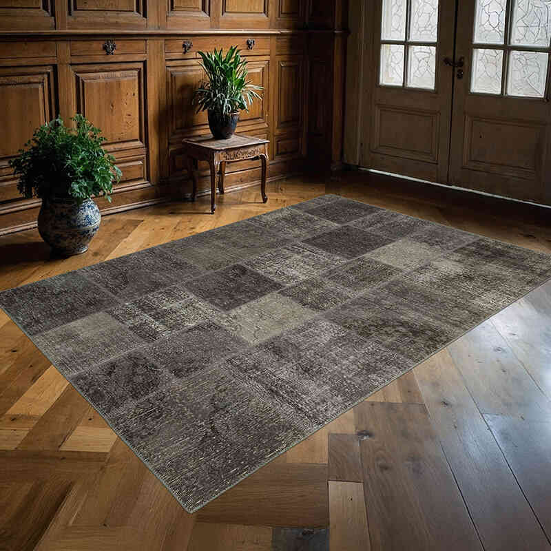 Alfombra Turca de Retazos - 170 cm x 245 cm - K0064169