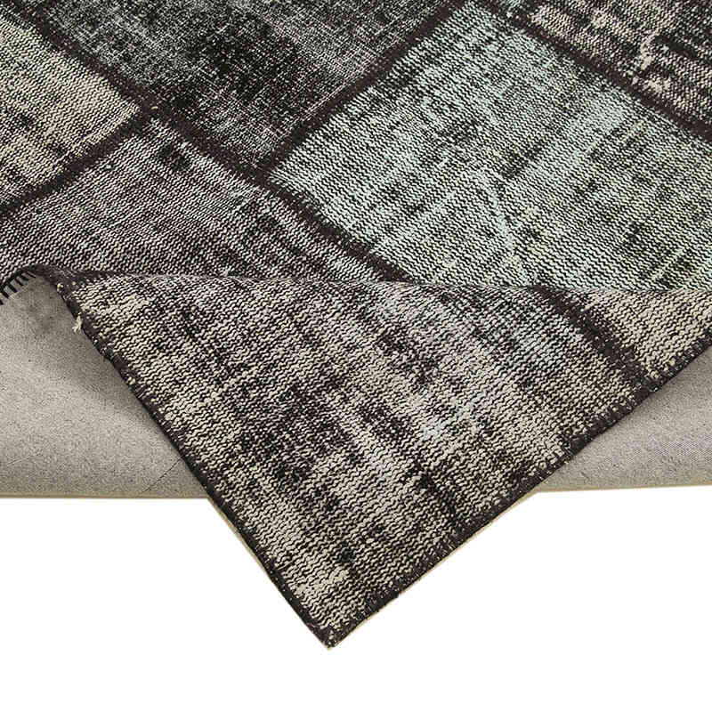 Patchwork Hand-Knotted Turkish Rug - 5' 11" x 8' 2" (71" x 98") - K0064171