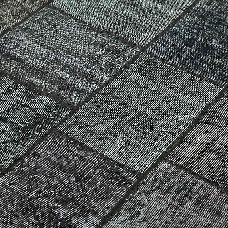 Patchwork Hand-Knotted Turkish Rug - 5' 8" x 8'  (68" x 96") - K0064176