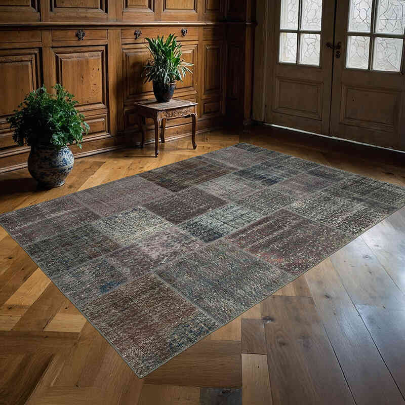 Alfombra Turca de Retazos - 170 cm x 240 cm - K0064186