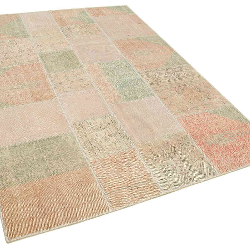 Alfombra Turca de Retazos - 172 cm x 242 cm - K0064196