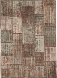 Patchwork El Dokuma Halı - 172 cm x 237 cm