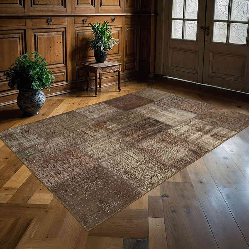 Alfombra Turca de Retazos - 170 cm x 242 cm - K0064205