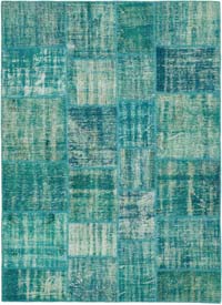 Alfombra Turca de Retazos - 173 cm x 240 cm