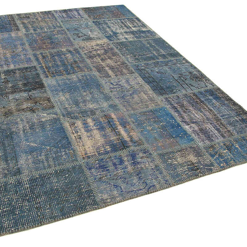 Patchwork El Dokuma Halı - 176 cm x 243 cm - K0064219