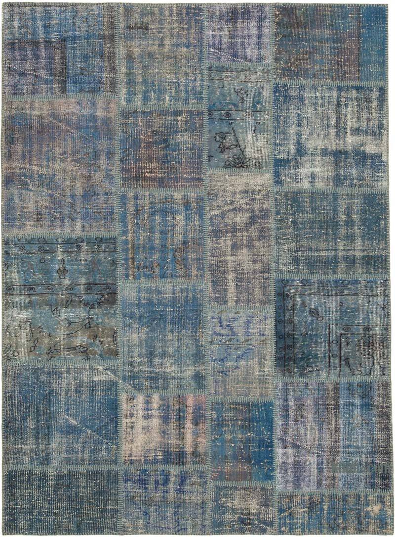 Patchwork El Dokuma Halı - 176 cm x 243 cm - K0064219
