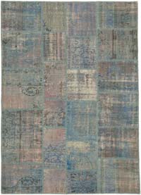 Patchwork El Dokuma Halı - 177 cm x 247 cm