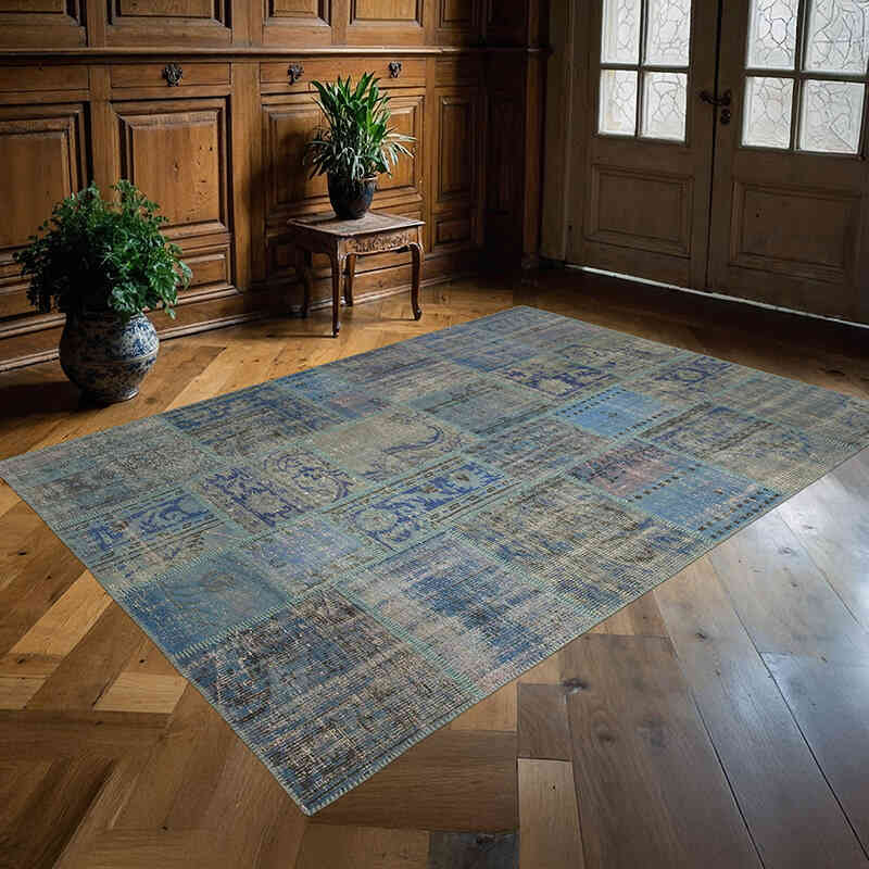 Alfombra Turca de Retazos - 175 cm x 247 cm - K0064221