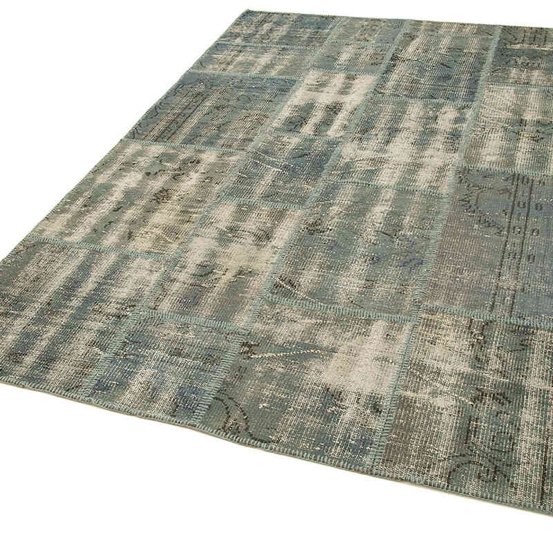Patchwork El Dokuma Halı - 174 cm x 242 cm - K0064225