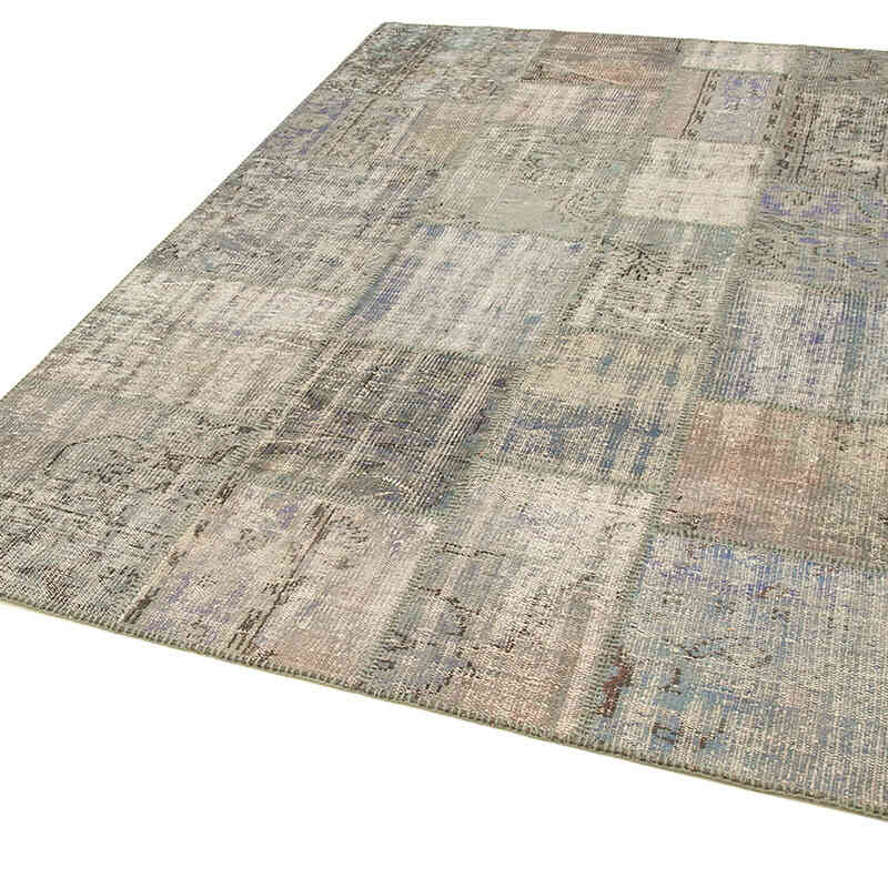 Patchwork El Dokuma Halı - 176 cm x 243 cm - K0064227