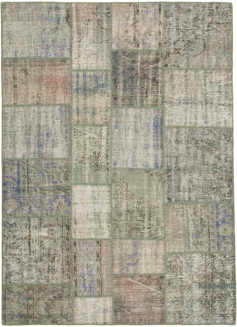 Patchwork El Dokuma Halı - 176 cm x 243 cm - K0064227