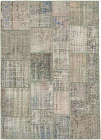 Patchwork El Dokuma Halı - 176 cm x 247 cm