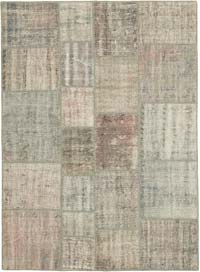 Patchwork El Dokuma Halı - 177 cm x 243 cm