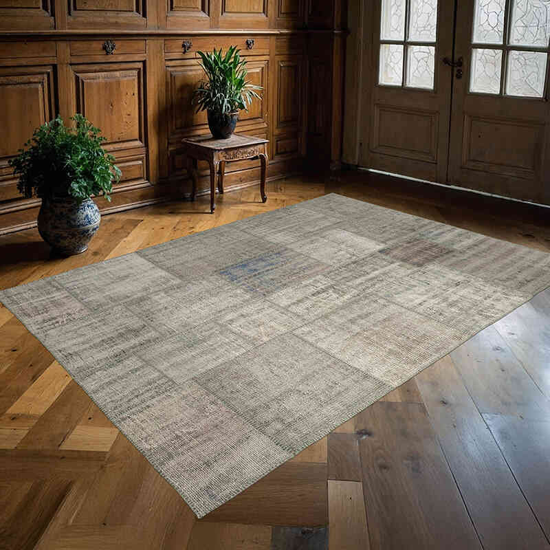 Alfombra Turca de Retazos - 173 cm x 242 cm - K0064246