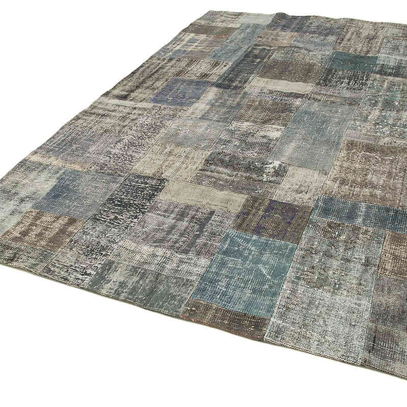 Patchwork El Dokuma Halı - 201 cm x 300 cm - K0064259