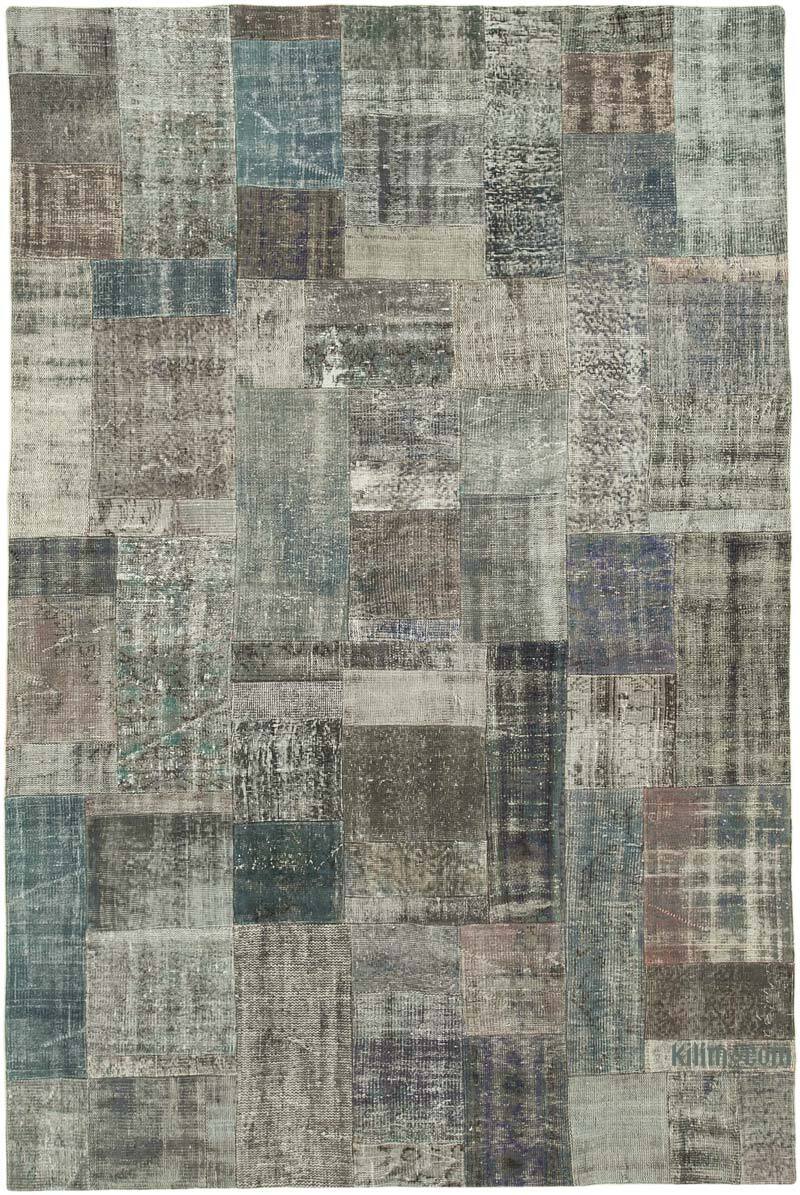Patchwork El Dokuma Halı - 201 cm x 300 cm - K0064259
