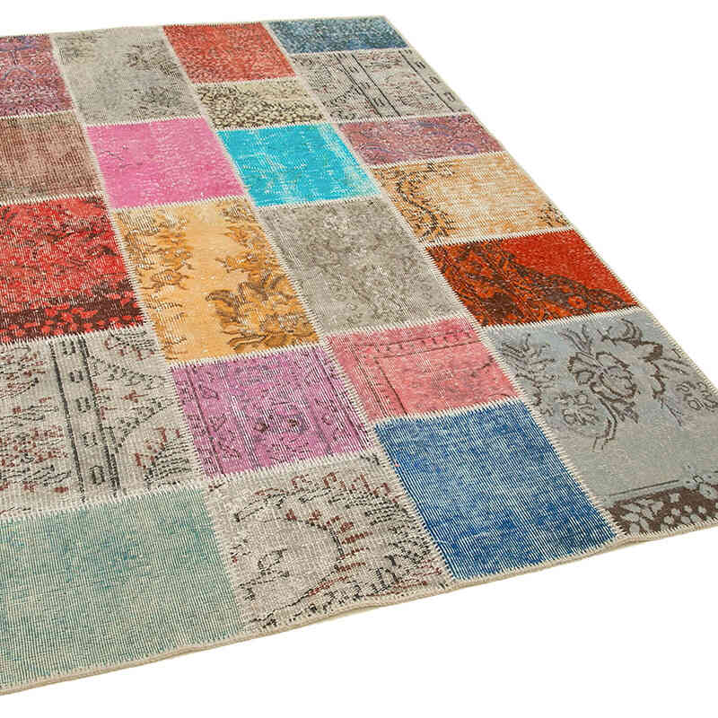 Alfombra Turca de Retazos - 144 cm x 205 cm - K0064261