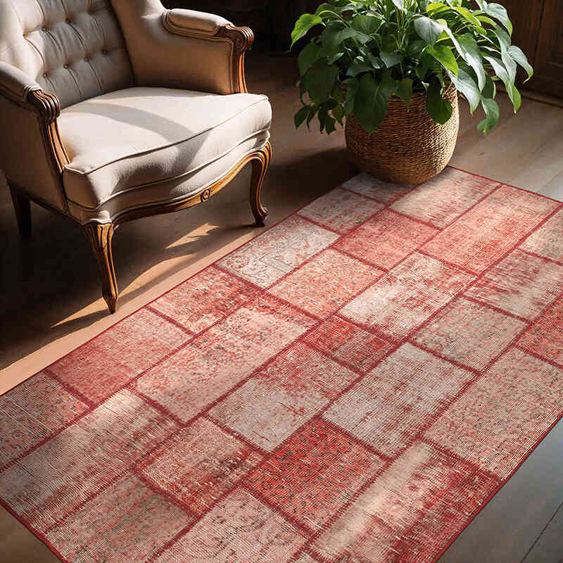 Alfombra Turca de Retazos - 142 cm x 195 cm - K0064264