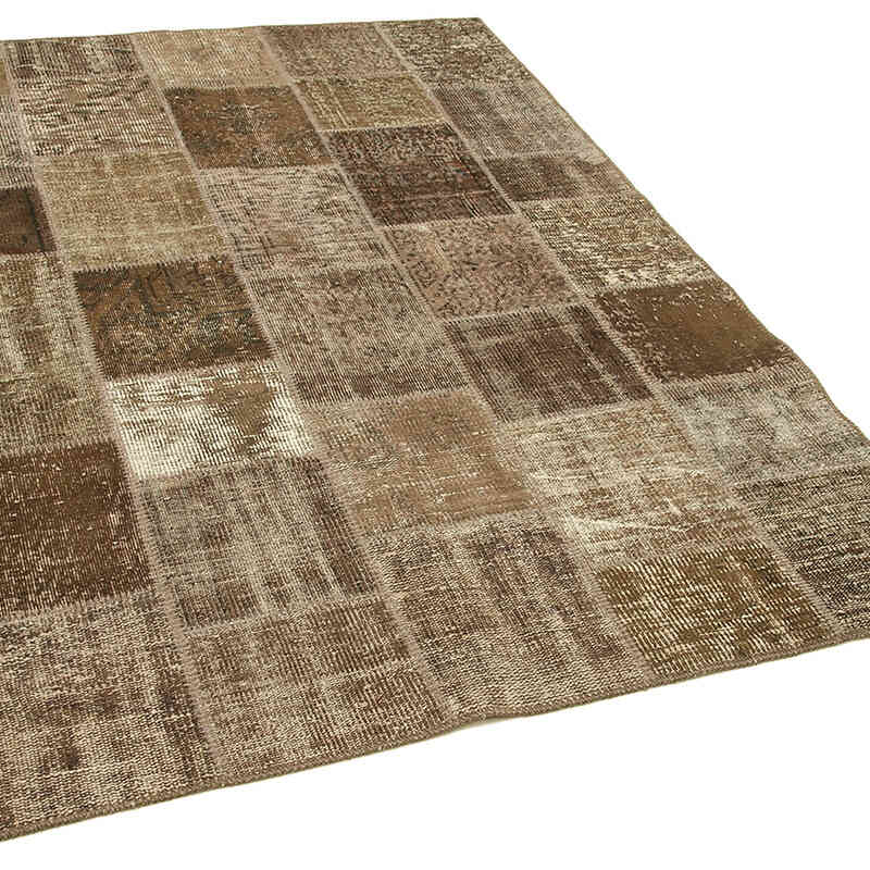 Patchwork El Dokuma Halı - 143 cm x 207 cm - K0064269