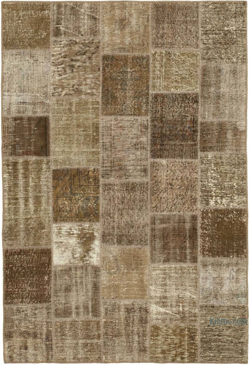 Patchwork El Dokuma Halı - 143 cm x 207 cm - K0064269