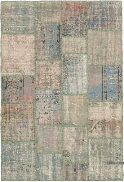 Patchwork El Dokuma Halı - 140 cm x 204 cm