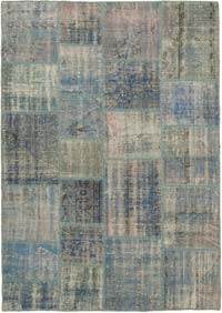 Patchwork El Dokuma Halı - 149 cm x 209 cm