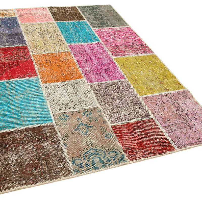 Alfombra Turca de Retazos - 146 cm x 205 cm - K0064295