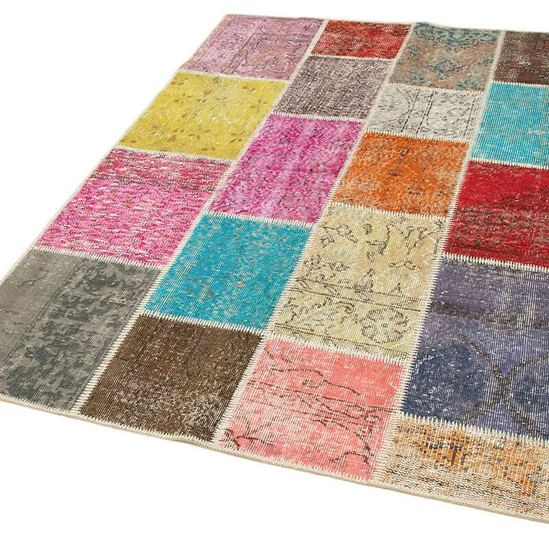 Alfombra Turca de Retazos - 146 cm x 205 cm - K0064295