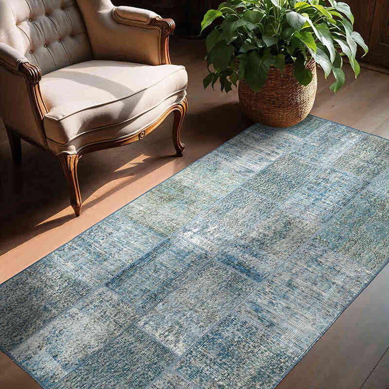 Alfombra Turca de Retazos - 134 cm x 205 cm - K0064300