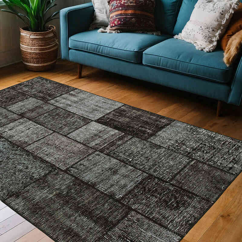 Alfombra Turca de Retazos - 135 cm x 206 cm - K0064307