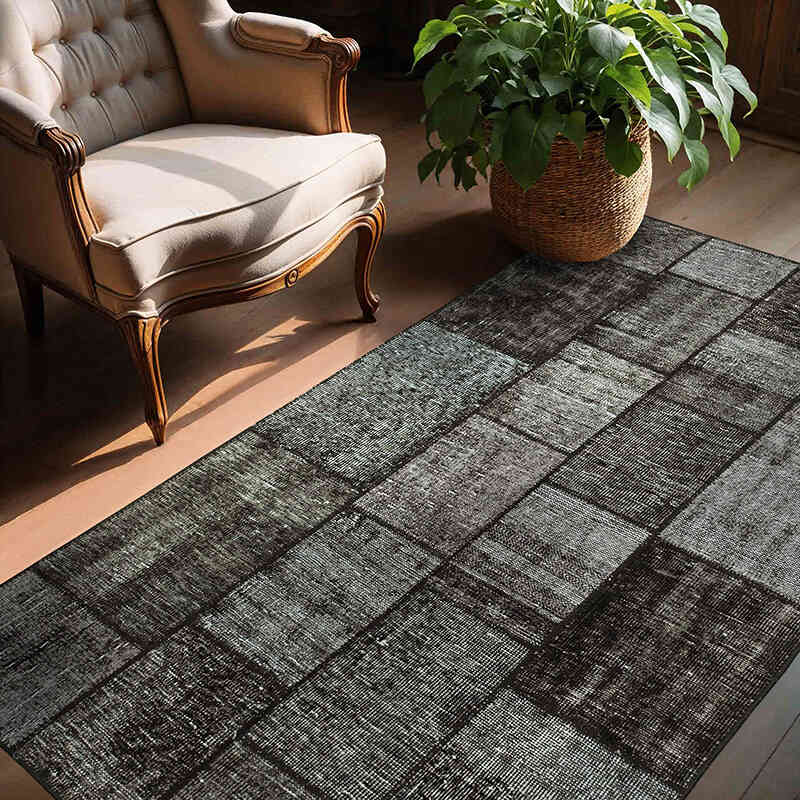 Alfombra Turca de Retazos - 135 cm x 206 cm - K0064307