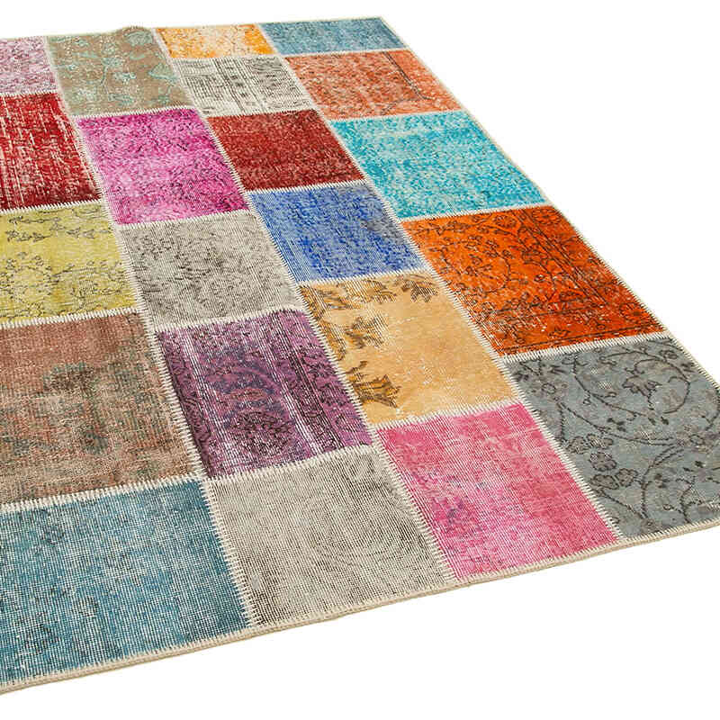 Alfombra Turca de Retazos - 143 cm x 206 cm - K0064308