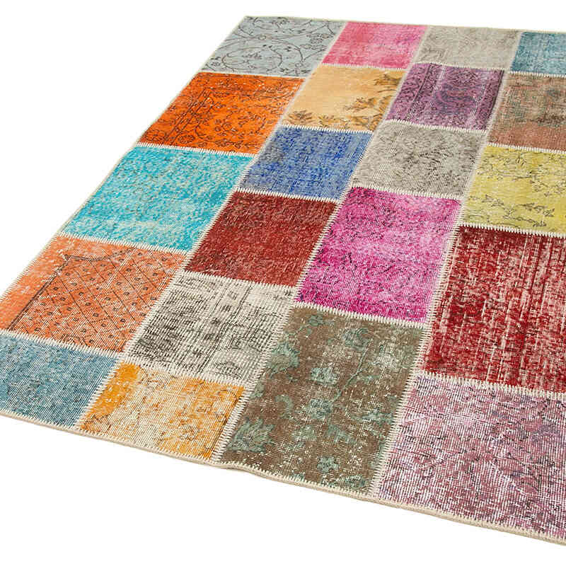 Alfombra Turca de Retazos - 143 cm x 206 cm - K0064308