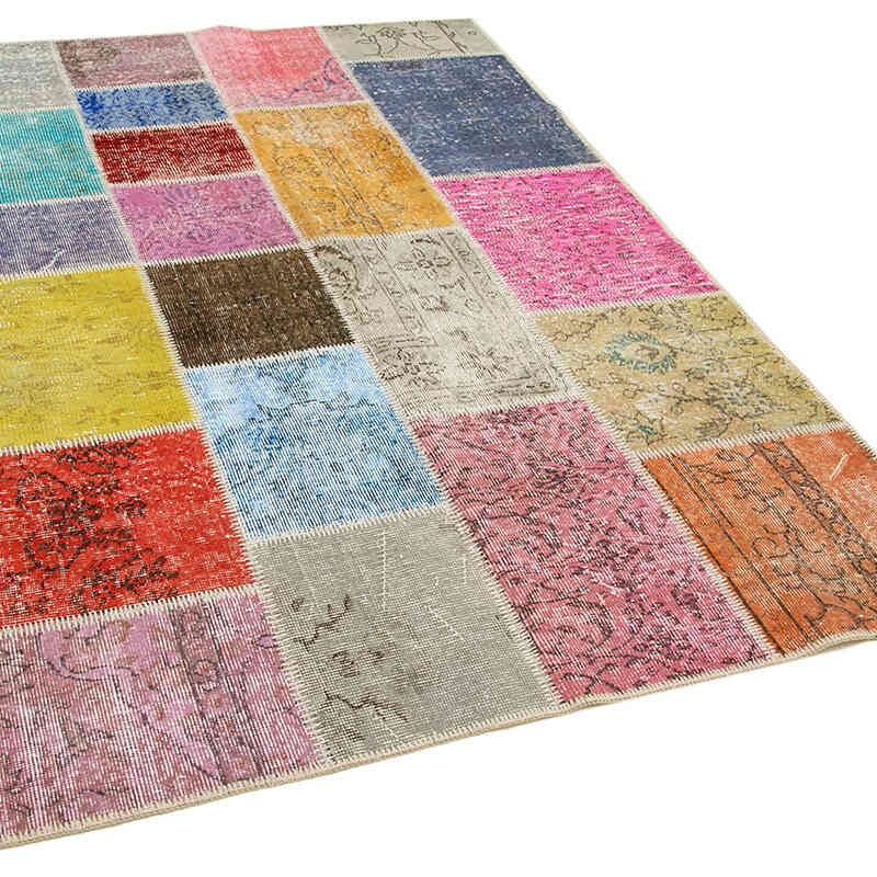 Alfombra Turca de Retazos - 144 cm x 203 cm - K0064310