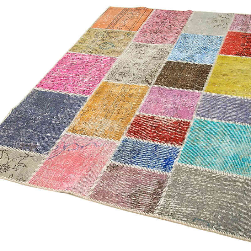Alfombra Turca de Retazos - 144 cm x 203 cm - K0064310