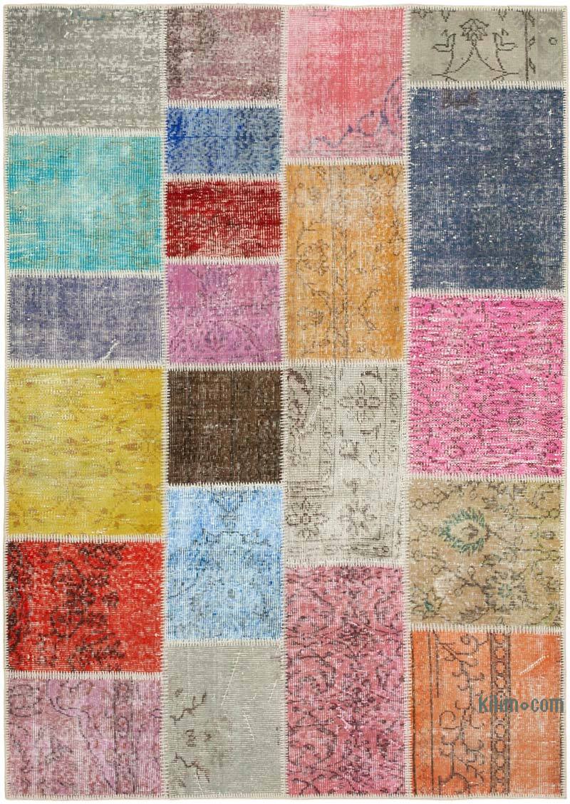 Alfombra Turca de Retazos - 144 cm x 203 cm - K0064310