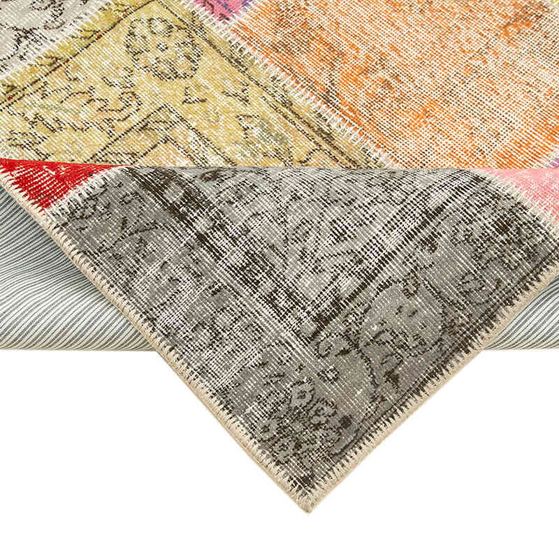Patchwork El Dokuma Halı - 142 cm x 210 cm - K0064311