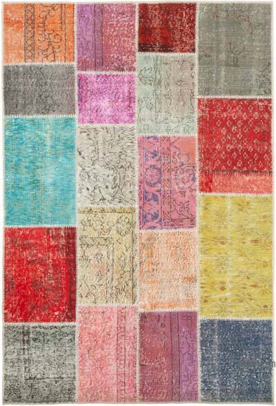 Alfombra Turca de Retazos - 142 cm x 210 cm