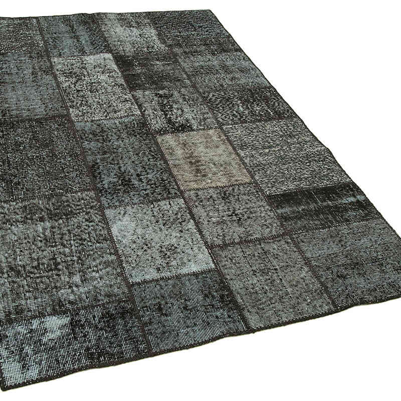 Patchwork El Dokuma Halı - 134 cm x 206 cm - K0064317