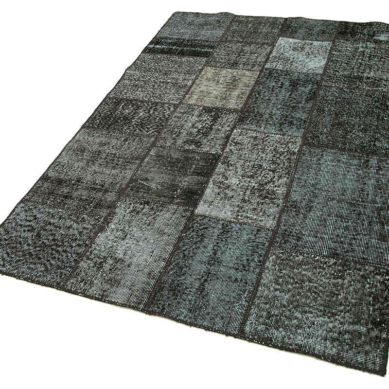 Patchwork El Dokuma Halı - 134 cm x 206 cm - K0064317