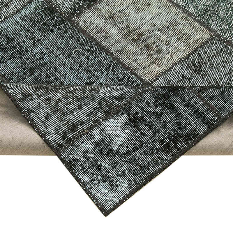Patchwork El Dokuma Halı - 134 cm x 206 cm - K0064317