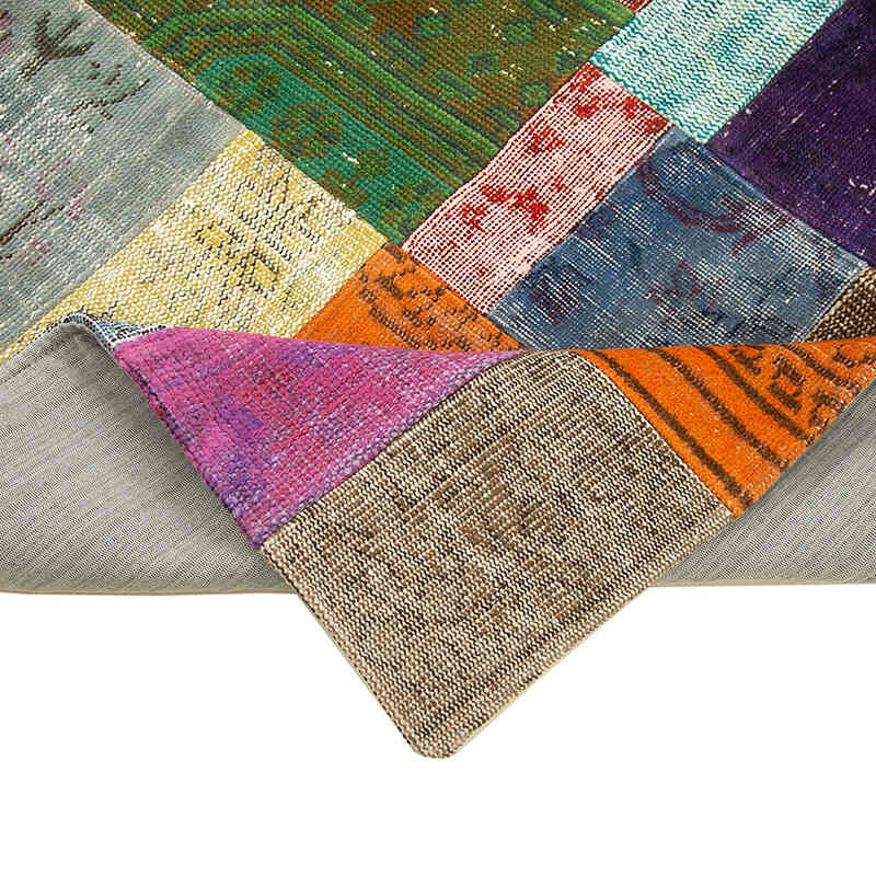 Patchwork El Dokuma Halı - 140 cm x 201 cm - K0064320