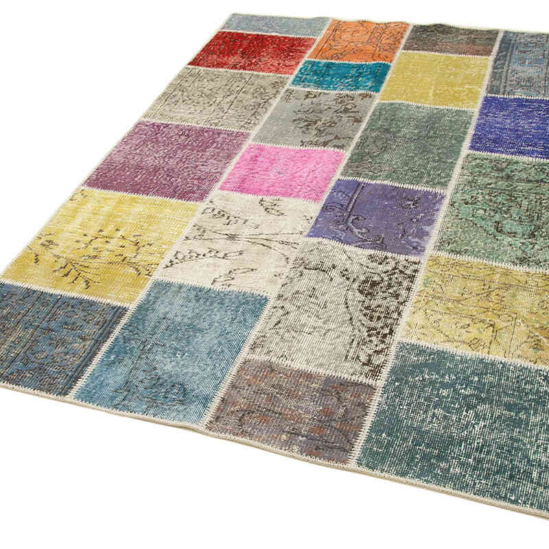 Alfombra Turca de Retazos - 144 cm x 202 cm - K0064326