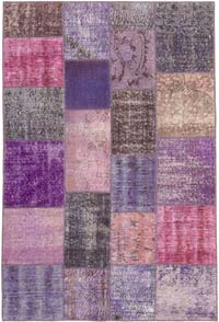 Alfombra Turca de Retazos - 134 cm x 200 cm
