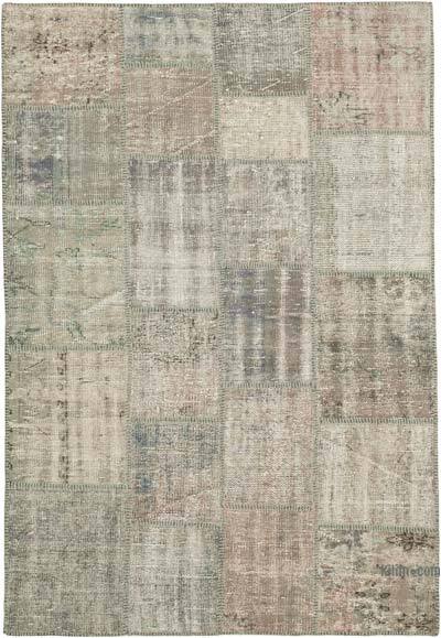 Patchwork El Dokuma Halı - 141 cm x 204 cm