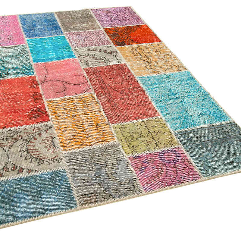 Alfombra Turca de Retazos - 145 cm x 205 cm - K0064340